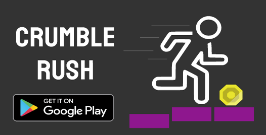 Crumble rush title image