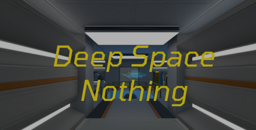 deep space nothing title screen